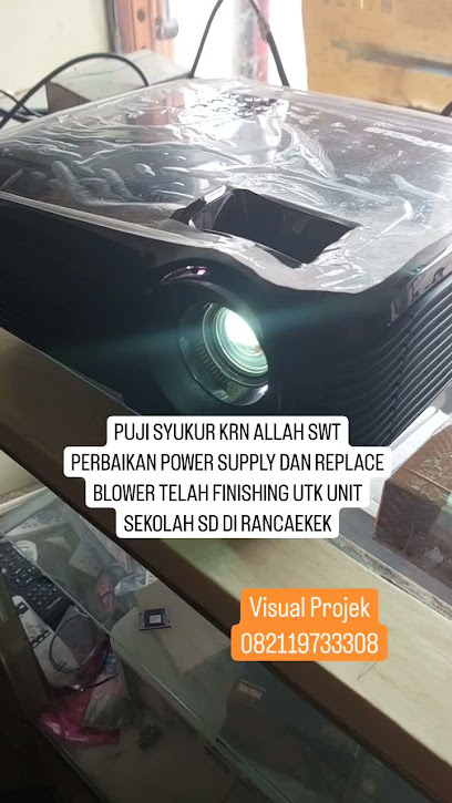 SERVICE INFOCUS PROJEKTOR LAMPU BANDUNG