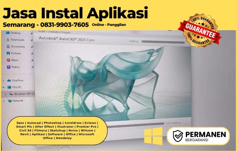 WA 083-199-037-605, Jasa Instal Aplikasi Di Laptop Semarang