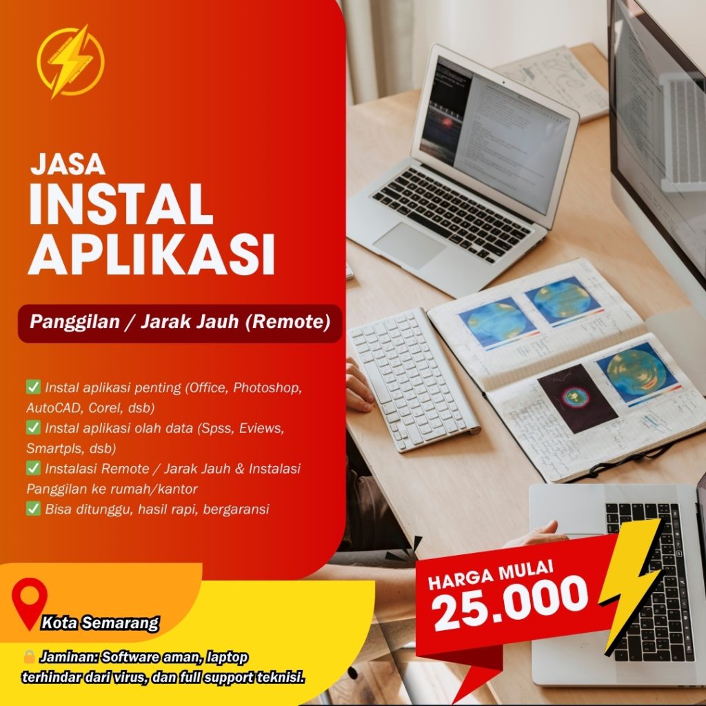 WA 083-199-037-605, Jasa Instal Corel Semarang