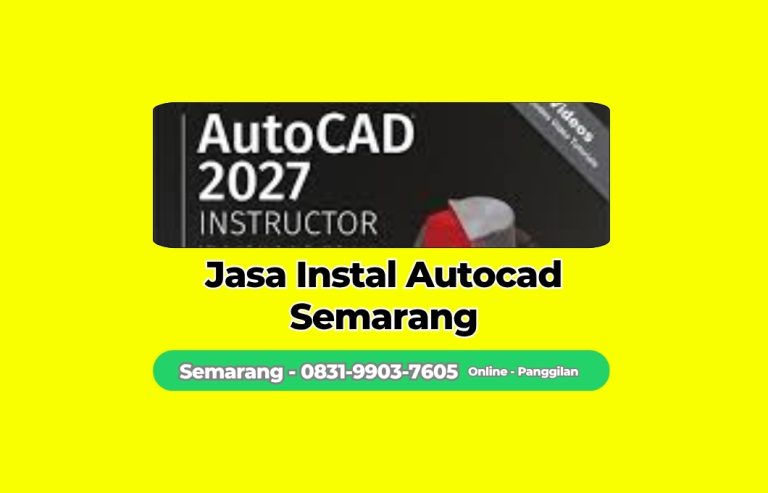 Jasa Instal Autocad Genuk, Semarang