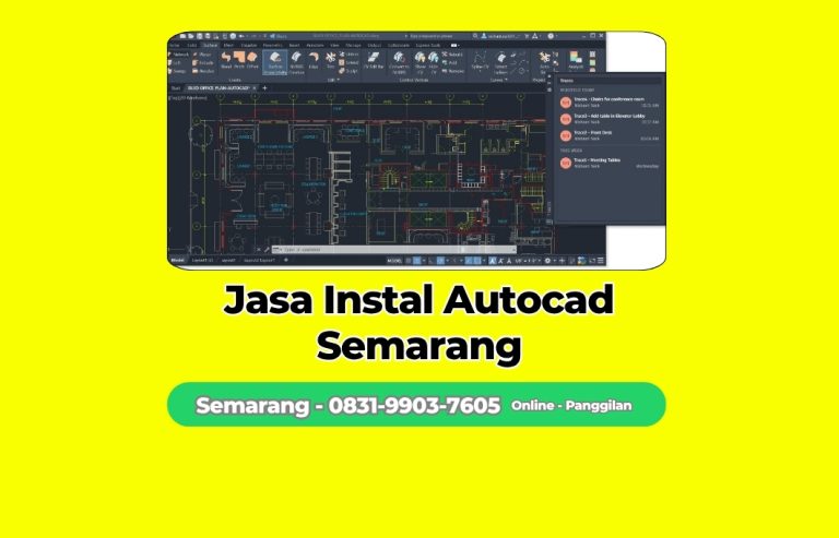 Jasa Instal Autocad Gunungpati, Semarang