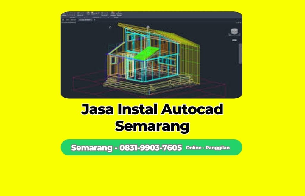 Jasa Instal Autocad Mijen, Semarang
