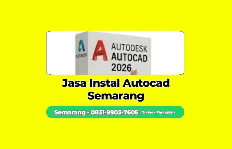Jasa Instal Autocad Semarang Selatan, Semarang