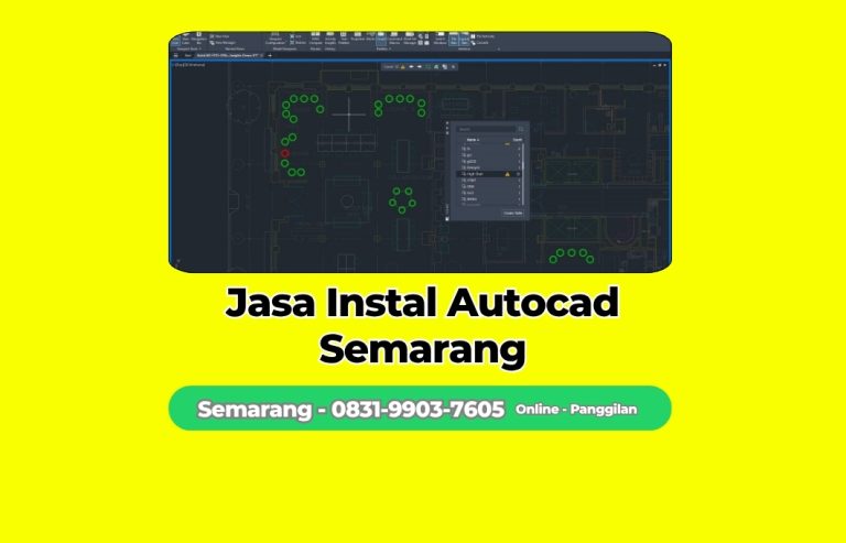 Jasa Instal Autocad Semarang Timur, Semarang