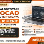Jasa Instal Autocad Surabaya, WA 083-199-037-605