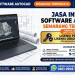Jasa Instal Autocad Semarang, WA 083-199-037-605