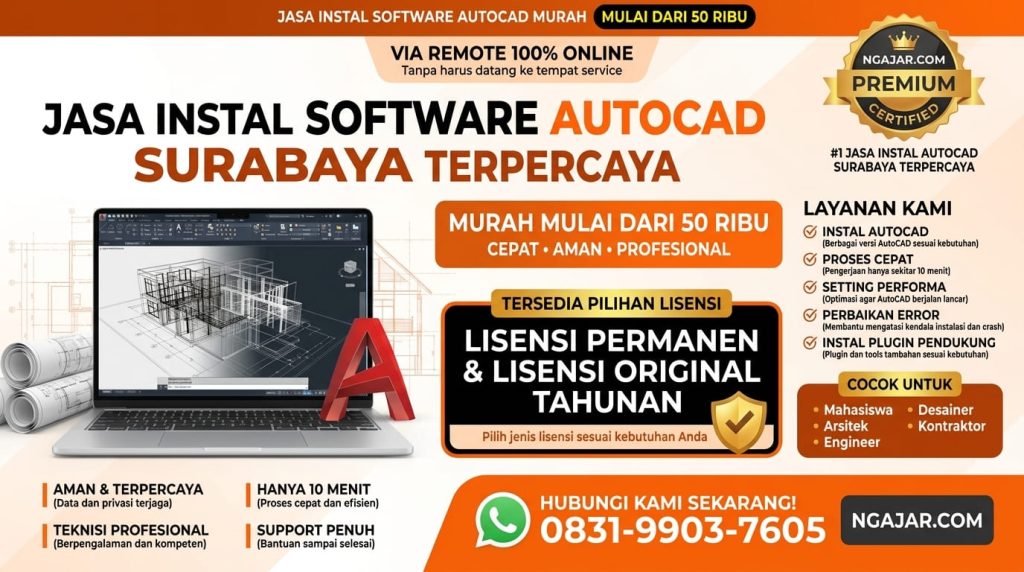 Jasa Download Autocad Murah Surabaya