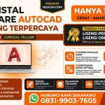 Jasa Instal Autocad Semarang, WA 083-199-037-605