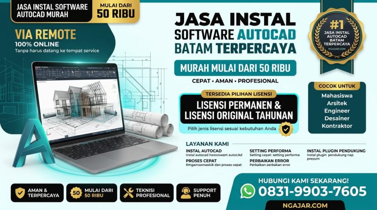 Jasa Download Autocad Murah Batam