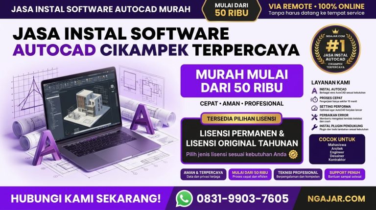 Jasa Download AutoCAD Murah Cikampek