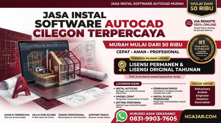 Tempat Instal AutoCAD Cilegon